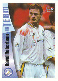 David Robertson Leeds United 1997/98 Futera Fans' Selection #19